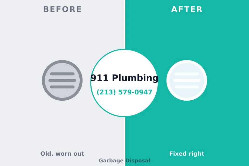 Before and after: plumbing repair Rockville, MD